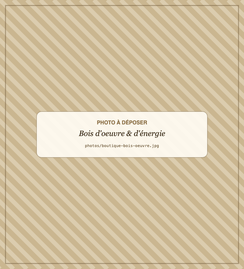 Bois d'œuvre